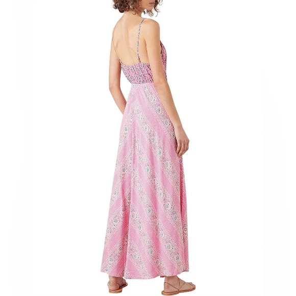 TIGERLILY Malia Pink Floral Maxi Dress RRP$249 - Picture 6 of 16
